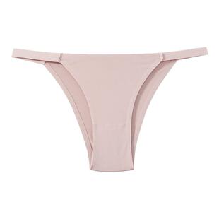 简约运动风性感低腰时尚冰丝丁字内裤女舒适健身瑜伽无痕三角裤