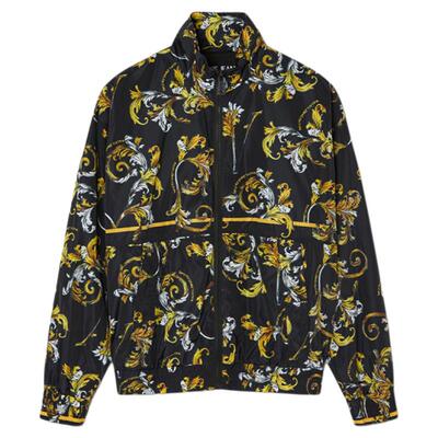 【季末优惠】VERSACE JEANS COUTURE 男士OutlineBarocco防风夹克