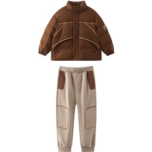 MQD童装儿童羽绒服2025新款冬季加厚短款外套男童立