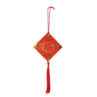 经典红包流苏挂饰春节店铺开张方形许愿红包金钱树发财树银柳吊饰