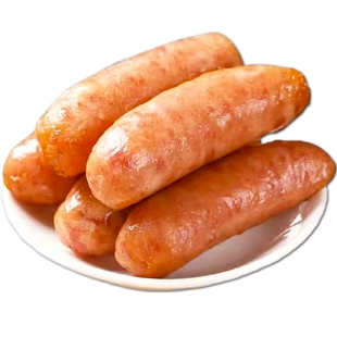 金锋 火石山地道肠原味约65g/支 碳烤纯肉肠香肠半成品商用食材