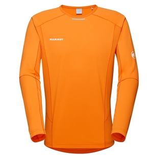 MAMMUT猛犸象Aenergy男士户外轻量舒适弹性HeiQ Fresh长袖T恤套衫