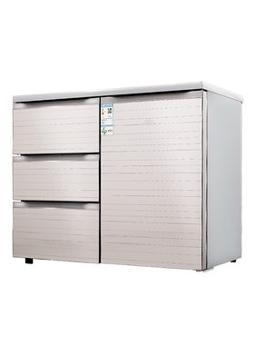【爆款】卧式冰箱家用抽屉式