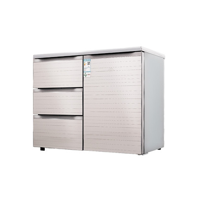 【爆款】卧式冰箱家用抽屉式