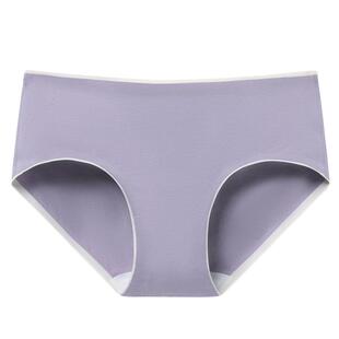都市丽人全纯棉质学女生三角中低腰内裤无痕隐形抗菌XXL