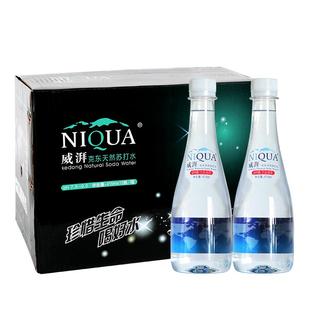 【甄选】威湃克东天然苏打水415ml*12瓶地标产品无气泡碱性饮用水