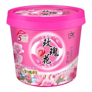 【官方正品】玫瑰花香洗衣粉大桶