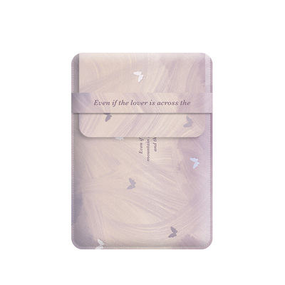 原创插画设计笔记本无磁竖版包