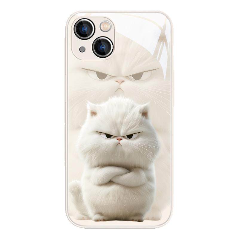 猫咪手机壳适用苹果17系列/15/14promax苹果17系列/16新款iPhone13mini/12小众11不会撞壳x