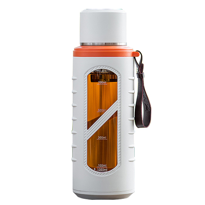 耐高温玻璃杯带刻度茶杯