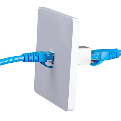 左播86型千兆网线网络模块面板