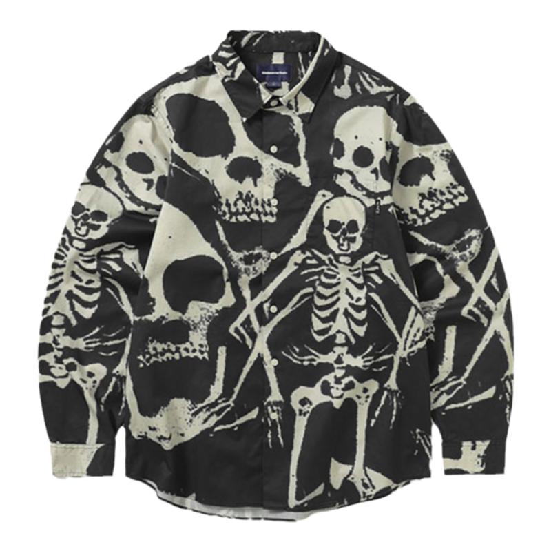 thisisneverthat® Skeletons Shirt 新款骷髅个性印花长袖衬衫