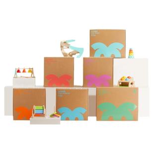 【赠周边玩具+妈妈包】kidsbay0-36月蒙氏早教盒子玩具宝宝1年盒