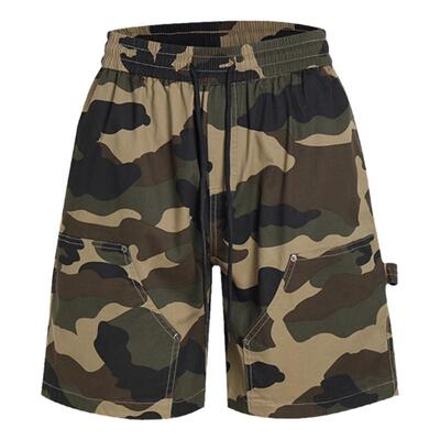 NOBURGER迷彩伐木工装短裤