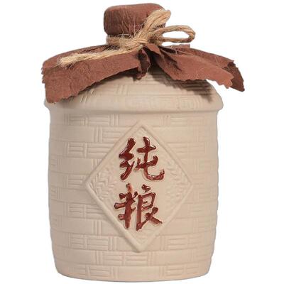高档陶瓷密封仿古空酒瓶一斤