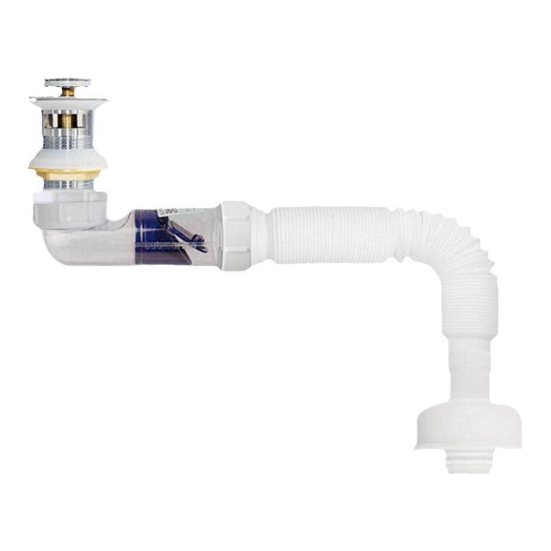潜水艇洗手盆下水管防臭墙排洗手池脸盆面盆下水道管道排水管配件