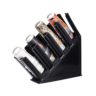 一次性纸杯架取杯器咖啡奶茶店奶茶杯子放置物架吧台收纳架子商用