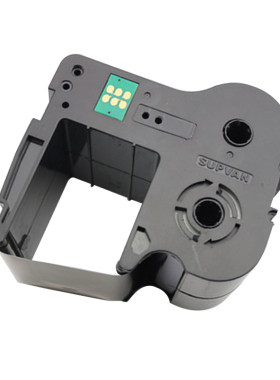硕方标牌机色带SP-R130B黑色色带SP300/SP600机型适用 标牌机色带