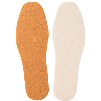 双装保暖羊毛毡冬季加绒吸汗鞋垫