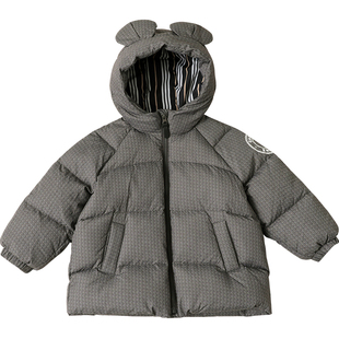 儿童羽绒服男童加厚中长款2024新款小中童装冬90绒保暖宝宝23803