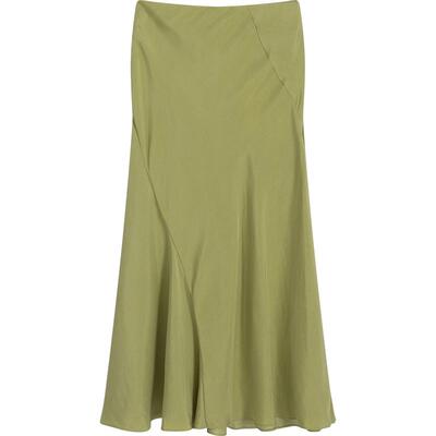 【清仓】播商场同款春季新款立体斜裁设计花边裙摆半裙BDQ1BD0625