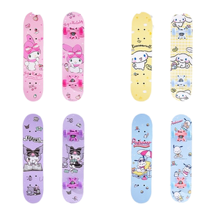 库洛米滑板车3到6到12岁滑板儿童新年礼物女孩女童初学者酷美乐蒂