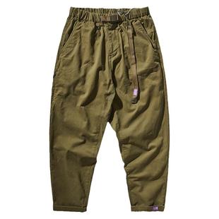 复刻紫标宽松锥形休闲裤纯棉秋冬重磅长裤男日系CityBoy美式工装