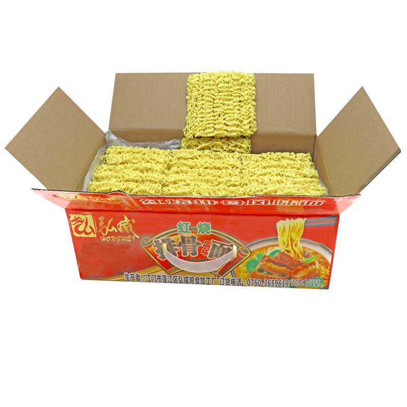 广东非油炸火锅炒面整箱麻辣烫