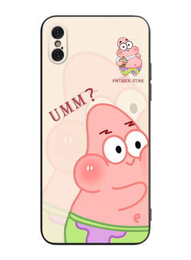 皑晨适用于iphonexsmax手机壳爱疯叉smax防摔ihoneXsmax保护套A2104简约a2104情侣6.5寸大屏动漫iphone派大星