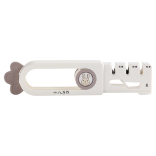 十八子作多功能快速磨刀器家用菜刀剪刀磨刃工具四合一磨刀器