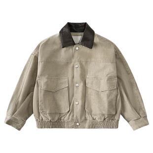 男童外套2026春装新款儿童中大童春秋款时髦洋气秋天上衣