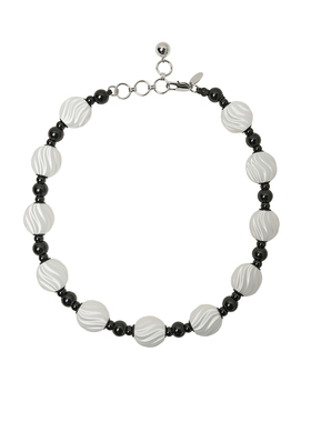 MOLISM旋转球形玛瑙项链