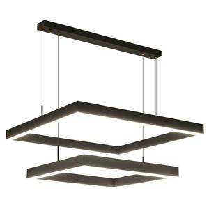 雷士照明现代简约客厅吊灯奶油风方框灯中山灯具套餐客厅主灯餐厅