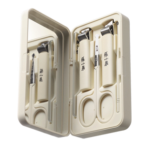 张小泉指甲刀套装白色新品指甲剪套装 家用斜口挖耳勺指甲刀套装