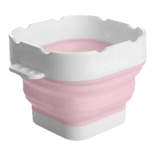 SeamiArt西米美术折叠小水桶美术绘画水彩美甲专用硅胶迷你洗笔筒