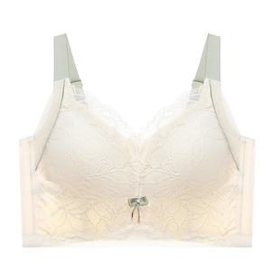 夏季聚拢收副乳矫正防下垂大胸显小调整型内衣女防外扩薄款文胸罩