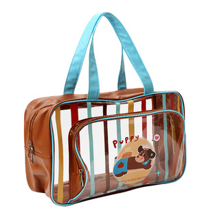 大容量游泳洗漱包女防水干湿分离沙滩洗澡儿童浴兜装备专用收纳袋