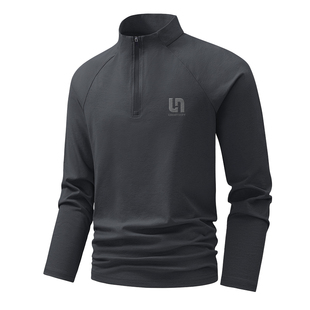 真维斯男士长袖t恤2026新款运动透气速干衣男春季抗菌打底衫男款Q