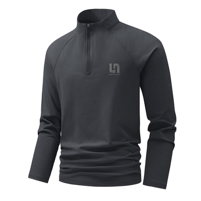 真维斯男士长袖t恤2026新款运动透气速干衣男春季抗菌打底衫男款Q