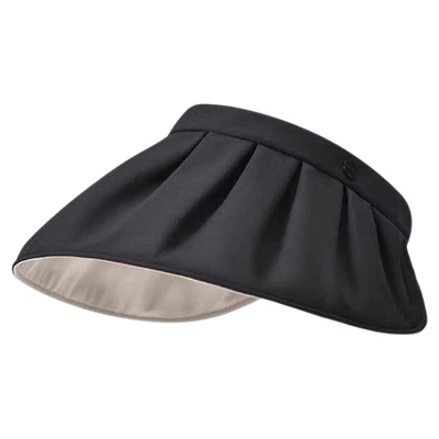 太阳帽大檐可折叠防晒发箍帽