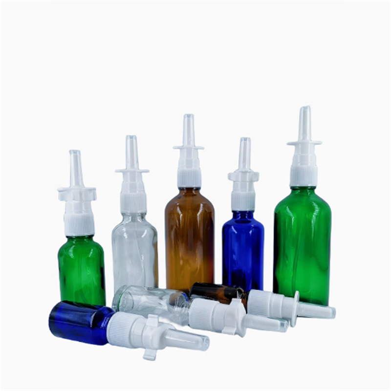 喷鼻器 医用玻璃瓶鼻喷器直喷喷雾瓶 喷鼻子专用喷瓶直喷瓶顶喷瓶