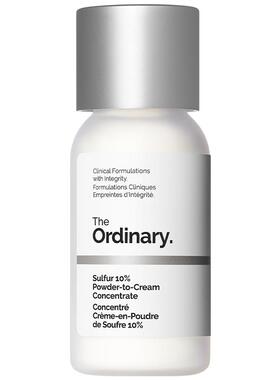 The Ordinary10%硫磺痘痘粉浓缩精华5g快速祛痘淡化痘印