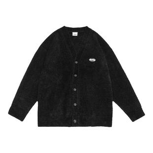 TIRED STUDIO慵懒风开衫长袖毛衣男秋冬季宽松针织衫休闲上衣外套