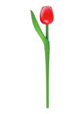 荷兰木质郁金香仿真花摆件纪念品