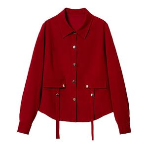 秋季外套2025新款女大码胖mm巨显瘦薄款衬衫风衣240斤特大码女装