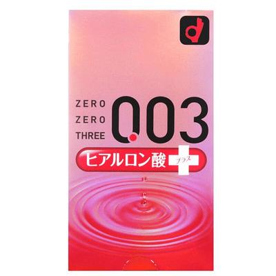 日本原装进口Okamoto冈本003超润滑安全套水溶性润滑剂10只