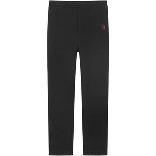 暇步士童装女童加绒打底裤25冬新品中大童保暖长裤儿童休闲瑜伽裤