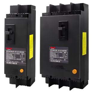 德力西三相四线4极漏电断路器塑壳开关 DZ15LE-100/4901 100A 63A