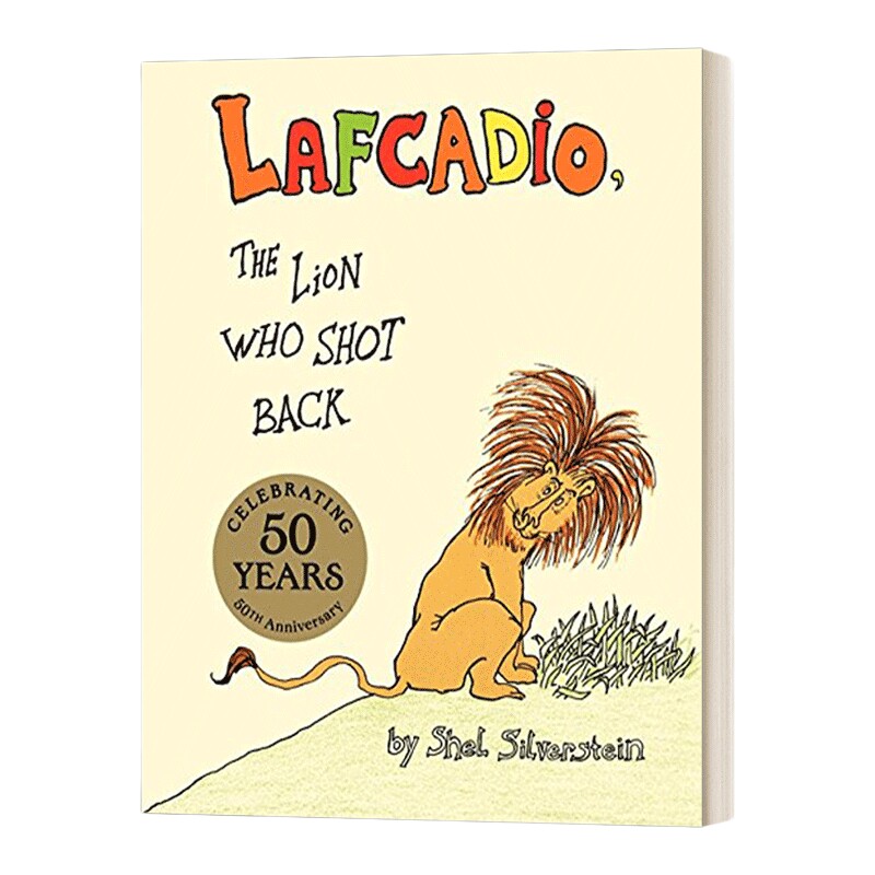 英文原版 Lafcadio the Lion Who Shot Back 一只会开枪的狮子 儿童课外英语阅读故事 亲子共读早教书 英文版 进口英语原版书籍