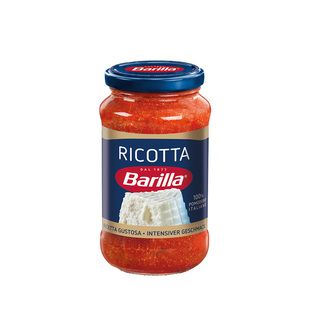 Barilla百味来意大利进口瑞克特奶酪风味400g西餐番茄意面肉酱